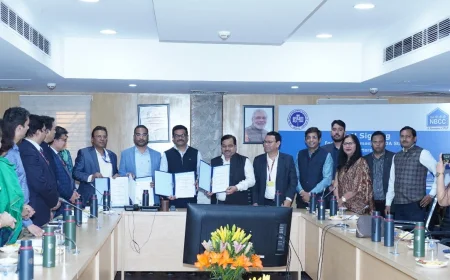 NBCC Signs Landmark MoU with Delhi Development Authority  to Drive Large-Scale Landscape Transformation Across Delhi