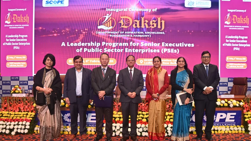 Principal Secretary to the Hon'ble PM inaugurates 2nd Batch of DAKSH, a SCOPE-CBC commitment for leadership excellence