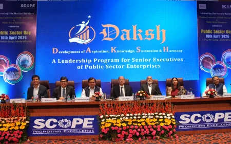 SCOPE organizes DAKSH Dikshant Samaroh on Public Sector Day