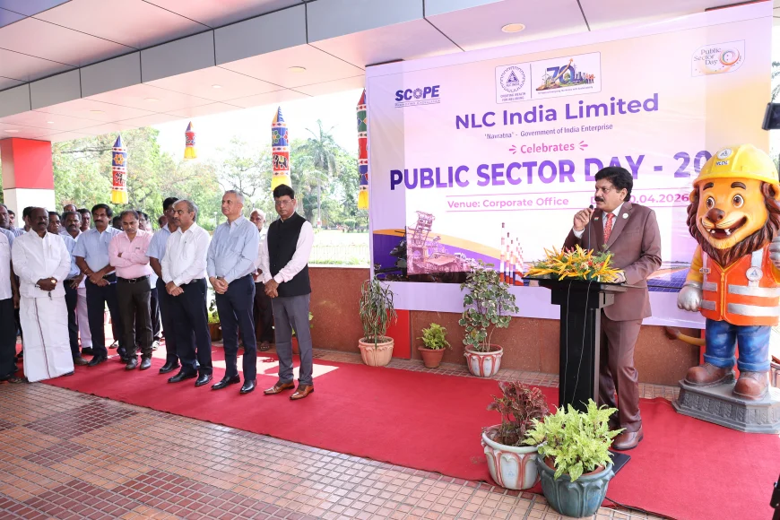 NLCIL Celebrates 17th Public Sector Day  CMD Applauds Record-Breaking FY 2025-26 Performance