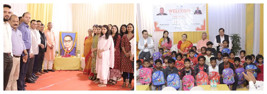 NBCC Unveils Sample Flat at Leisure Valley (Amrapali Project) in Greater Noida ; Commemorates Ambedkar Jayanti