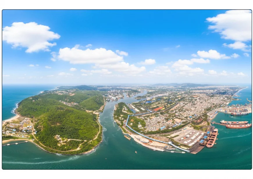 Visakhapatnam Port Logs Double-Digit Growth, Handles 91.17 MMT Cargo in FY 2025–26