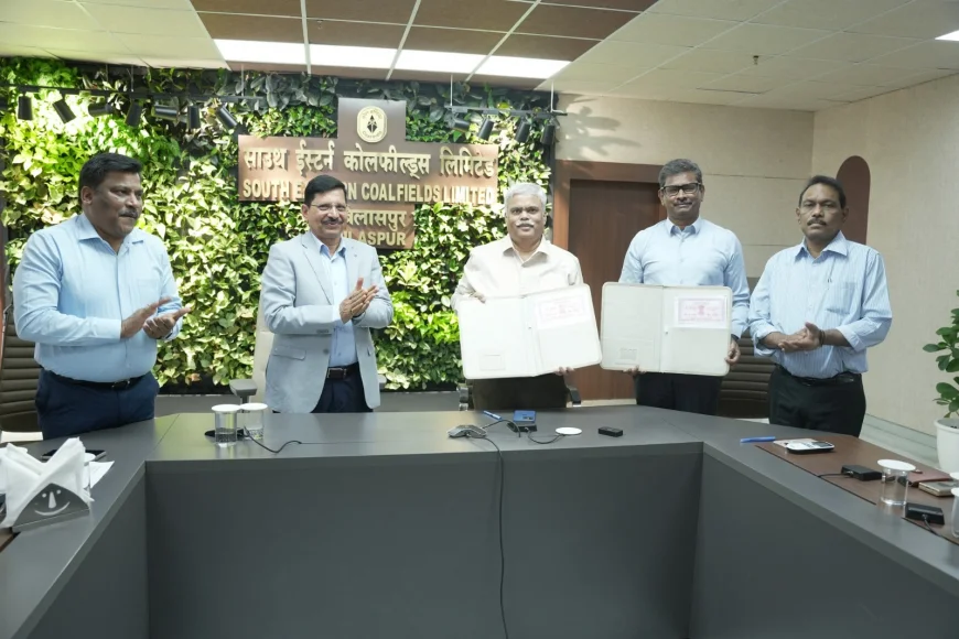 SECL Signs Strategic MoU with CWC to Strengthen Coal Logistics and Rail Transportation Network