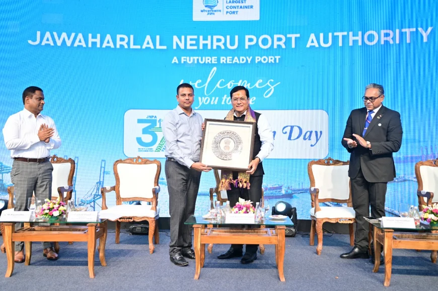 JNPA Celebrated 37 Years of Serving the Nation Through Maritime Excellence in the presence of Shri Sarbanada Sonowal, the Hon’ble Union Minister of Ports, Shipping and Waterways