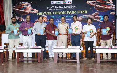 Neyveli Book Fair Day 6: Galaxy of Dignitaries Grace Literary Evening; Eminent Writers Honoured Alongside High-Energy Folk Cultural Finale