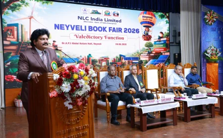 VALEDICTORY FUNCTION OF NEYVELI BOOK FAIR 2026