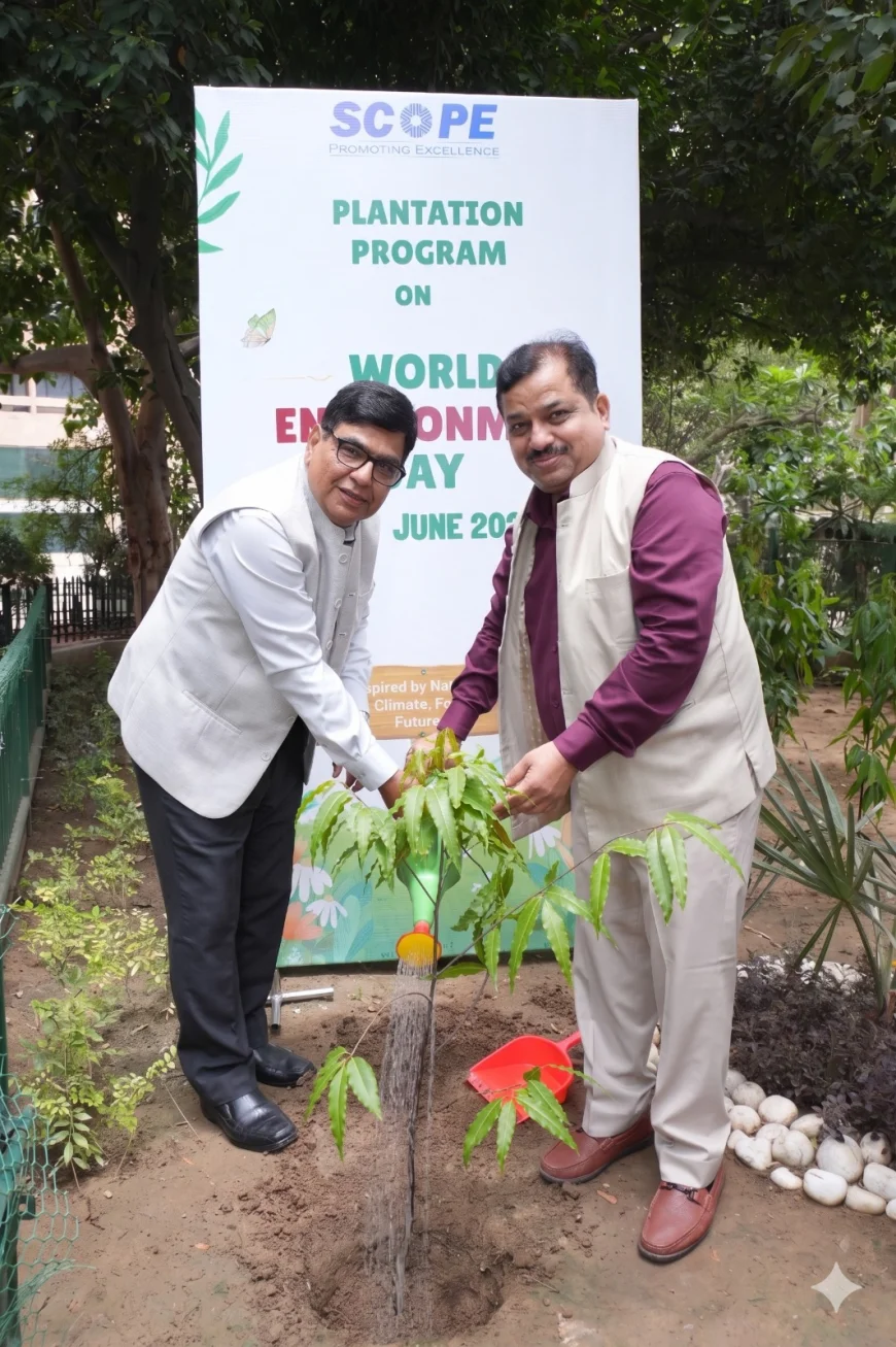 SCOPE holds plantation drive ‘For Climate for Our Future’ on World Environment Day