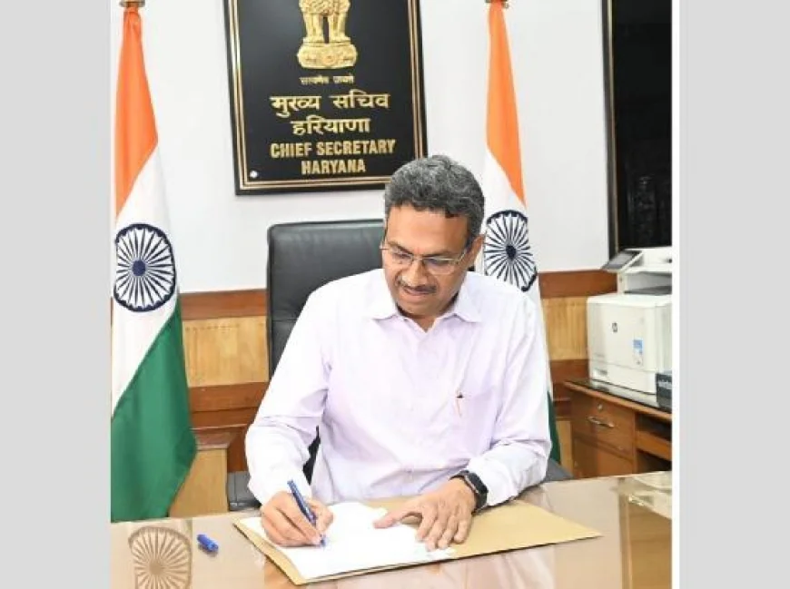 Haryana's Chief Secretary Race Heats Up as Anurag Rastogi Prepares to Retire in June