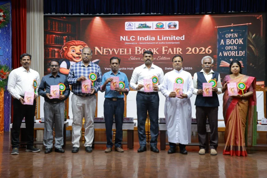 NEYVELI BOOK FAIR ENTERS 5TH DAY: EMINENT WRITERS, PUBLISHERS HONOURED AND NEW TITLES RELEASED