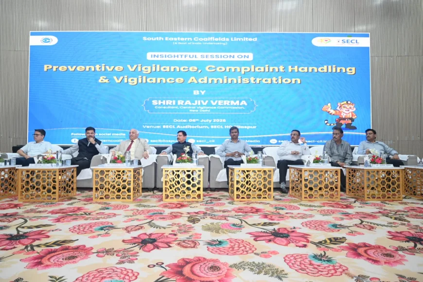 SECL Hosts Interactive Session on Preventive Vigilance and Good Governance