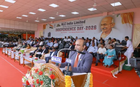 NLC INDIA LIMITED CELEBRATES 80TH INDEPENDENCE DAY