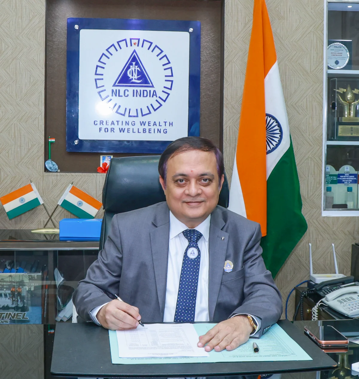 Dr. Prasanna Kumar Acharya Assumes Charge as  Chairman cum Managing Director of NLC India Limited