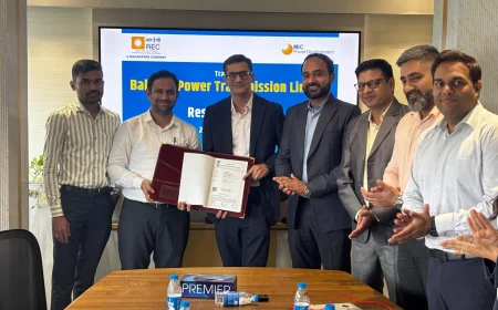 RECPDCL Hands Over Balsane Power Transmission Limited, a SPV of Intra State Transmission Project of Maharashtra, to M/s Resonia Limited