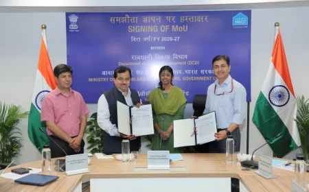 NBCC inks MoU with Ministry of Housing & Urban Affairs